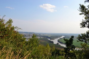 Le confluent, au carrefour du Lot et de la Garonne - Crédit photo : Eve Scholtes