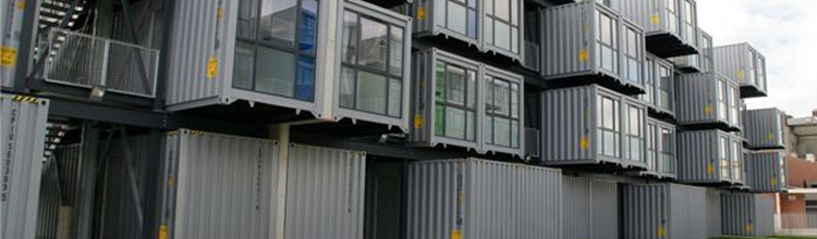 Des containers en guise de logements étudiants