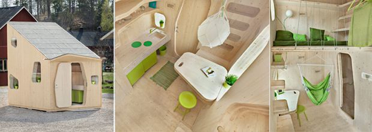 Smart , les maisonnettes suédoises de Tengbom Architects